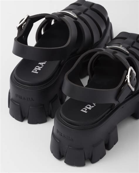 prada thong sandals ebay|prada monolith rubber sandals.